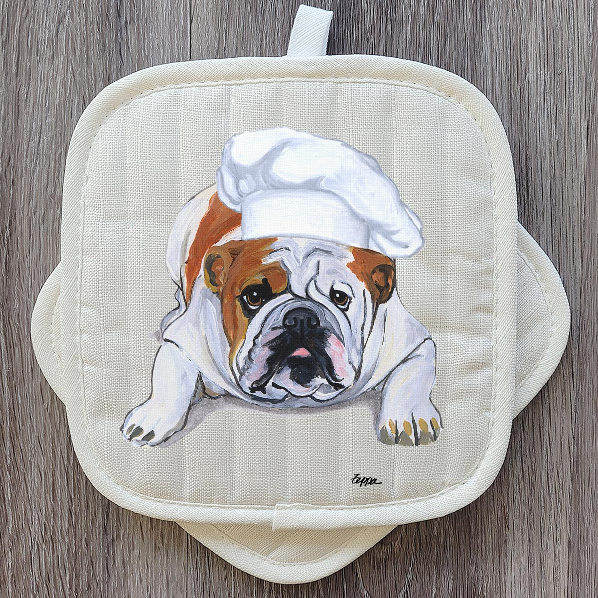 Bulldog Pot Holders