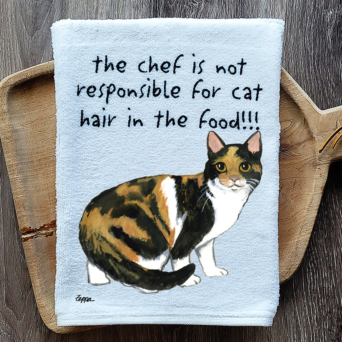Calico Cat Kitchen Towel