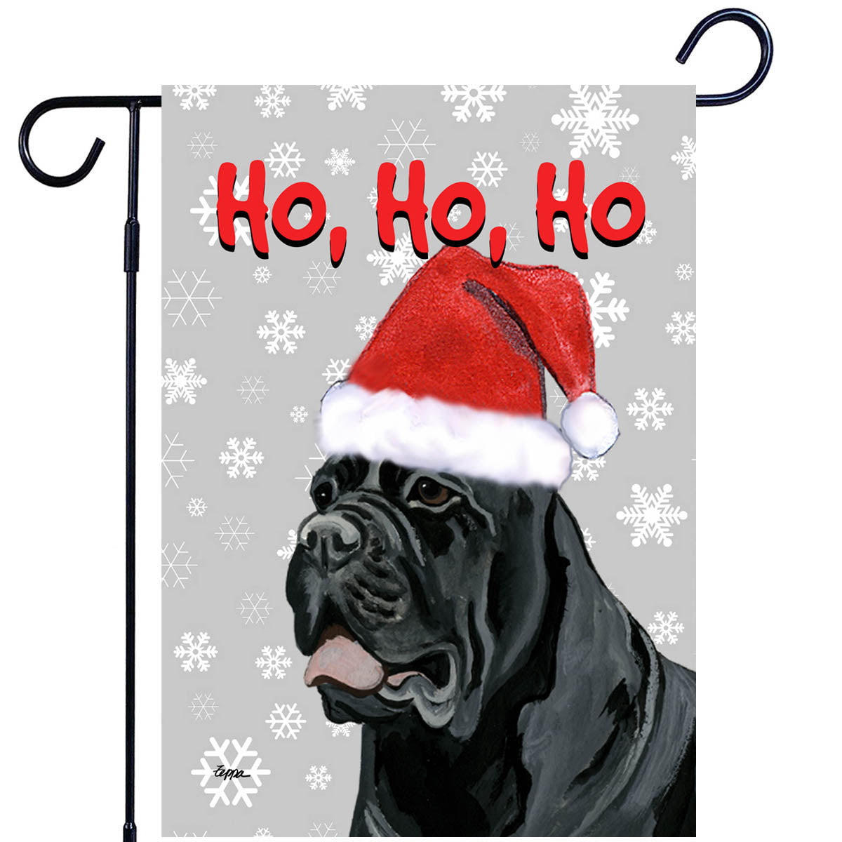 Cane Corso Ho Ho Ho Garden Flag