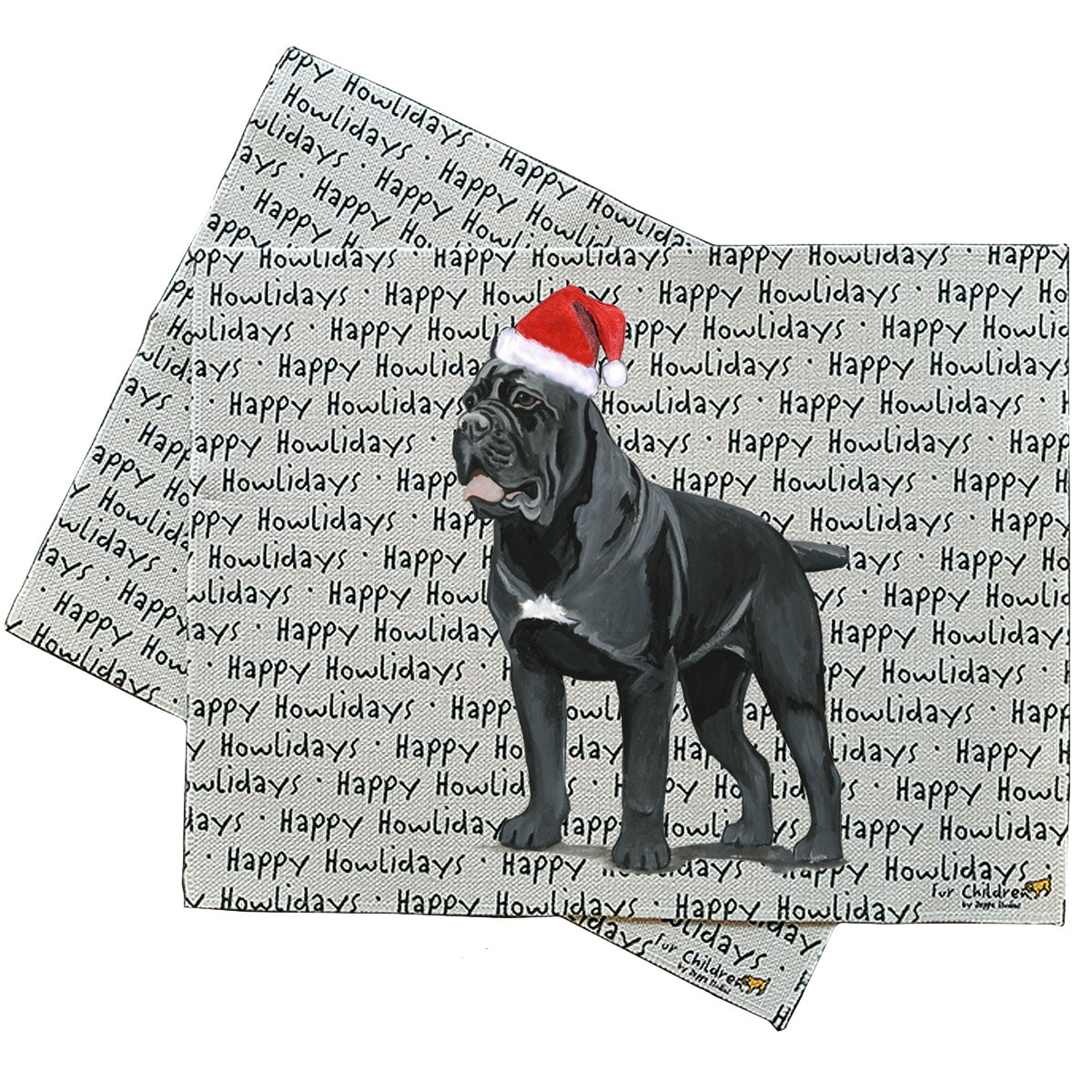 Cane Corso Howliday Placemats