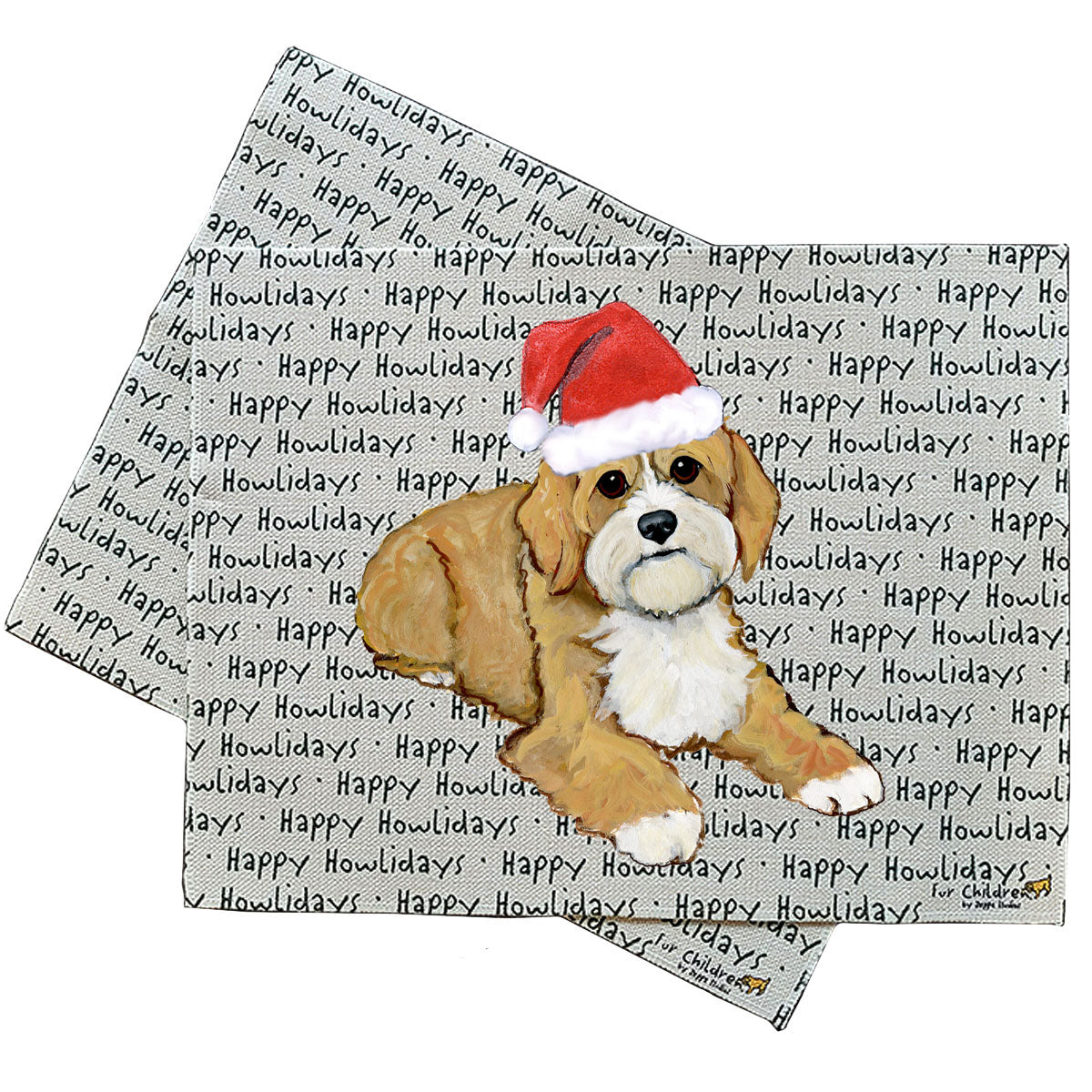 Cavapoo Howliday Placemats