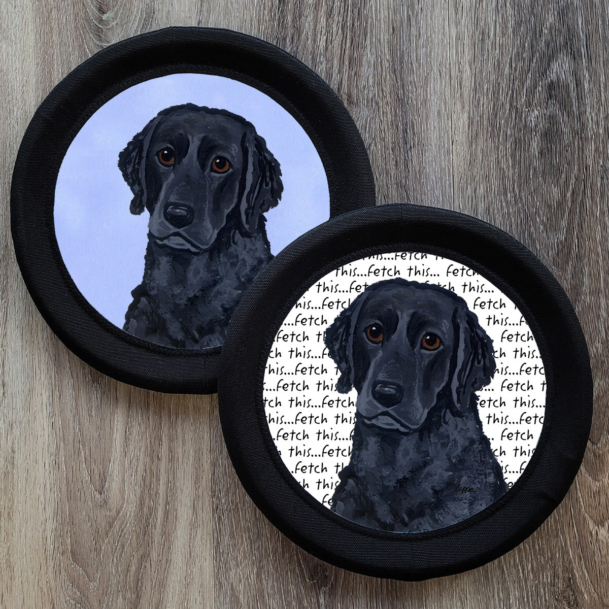 Curly Coated Retriever FotoFrisby Flying Disk Dog Toy