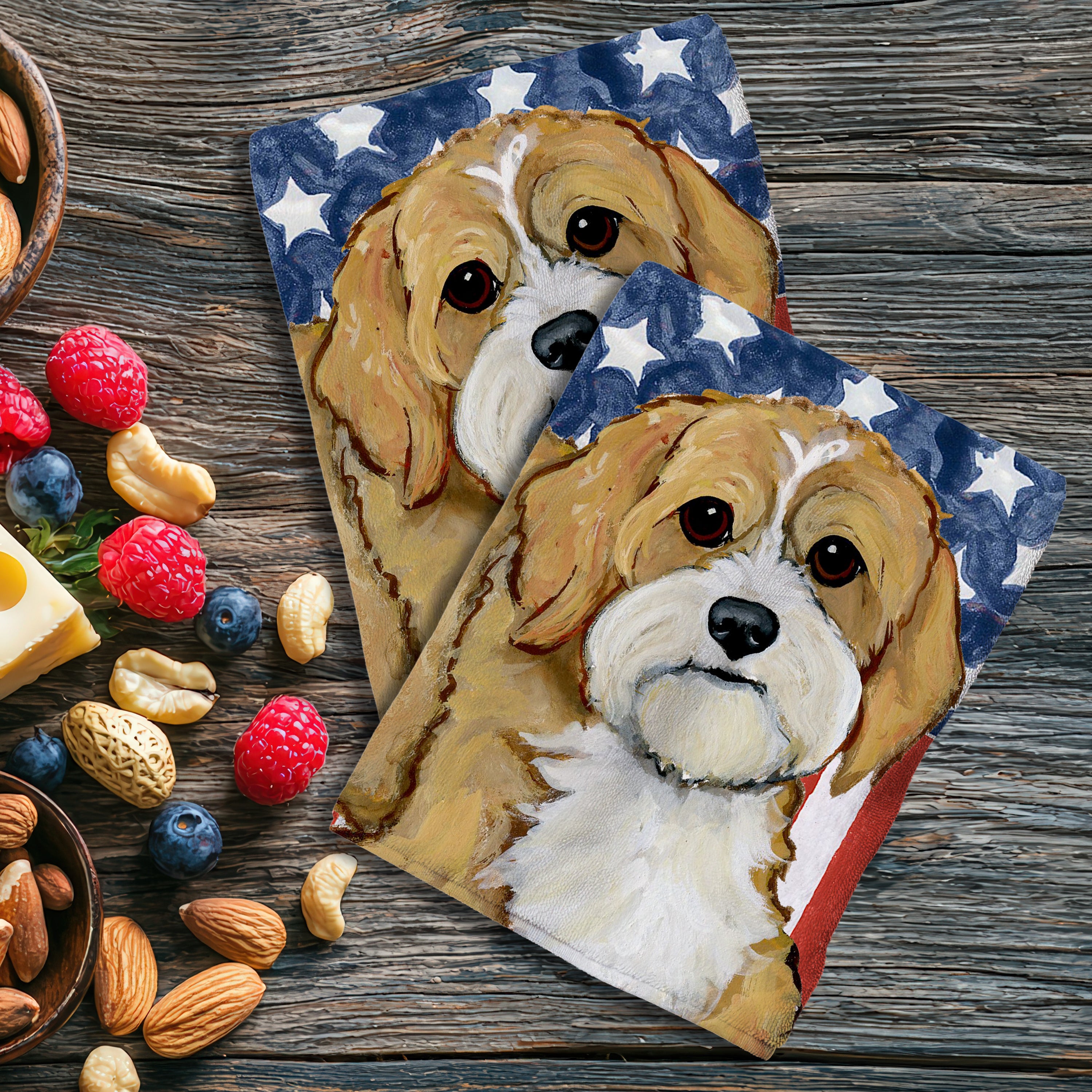 Cavapoo American Kitchen Towel Set