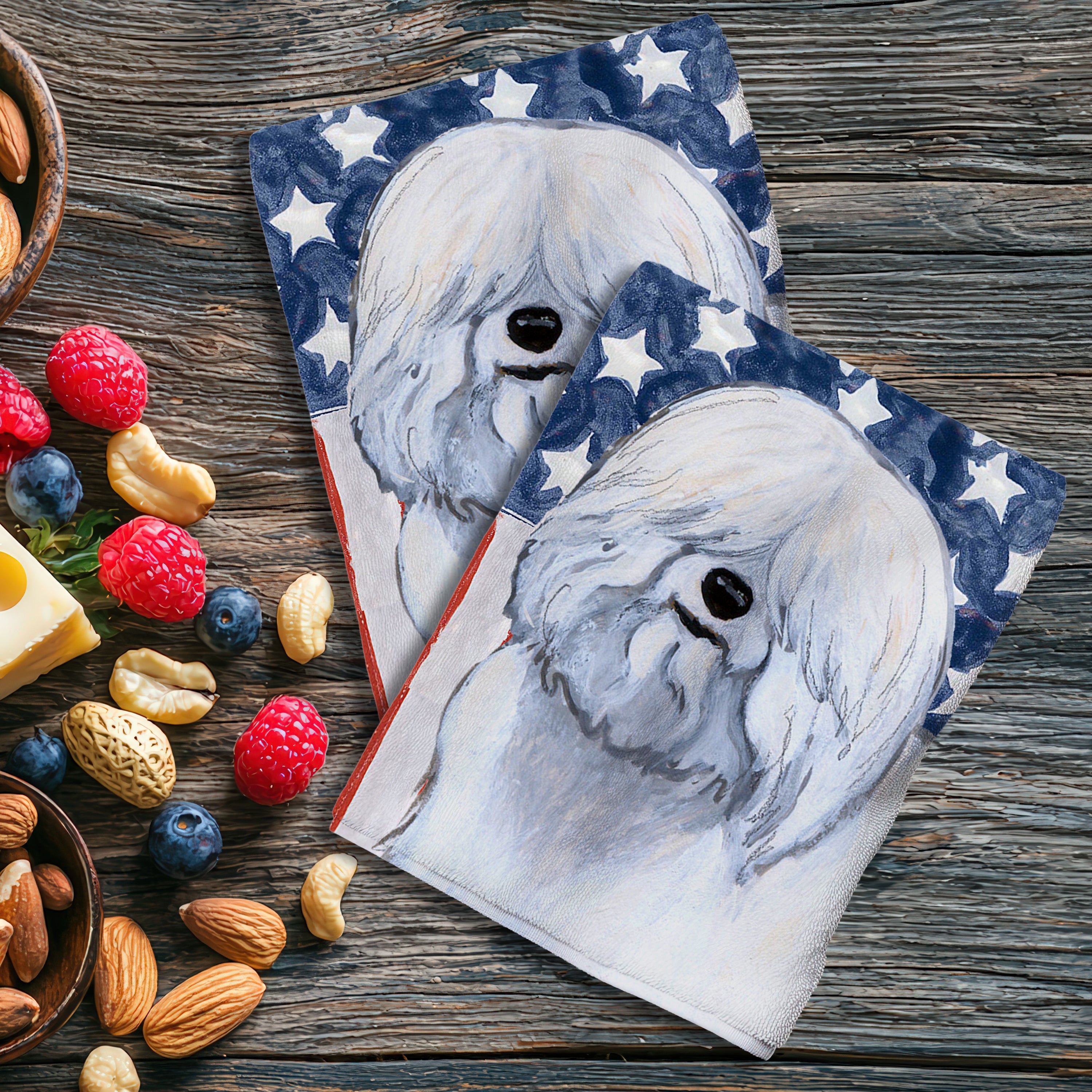 Coton du Tulear Americana Kitchen Towel Set