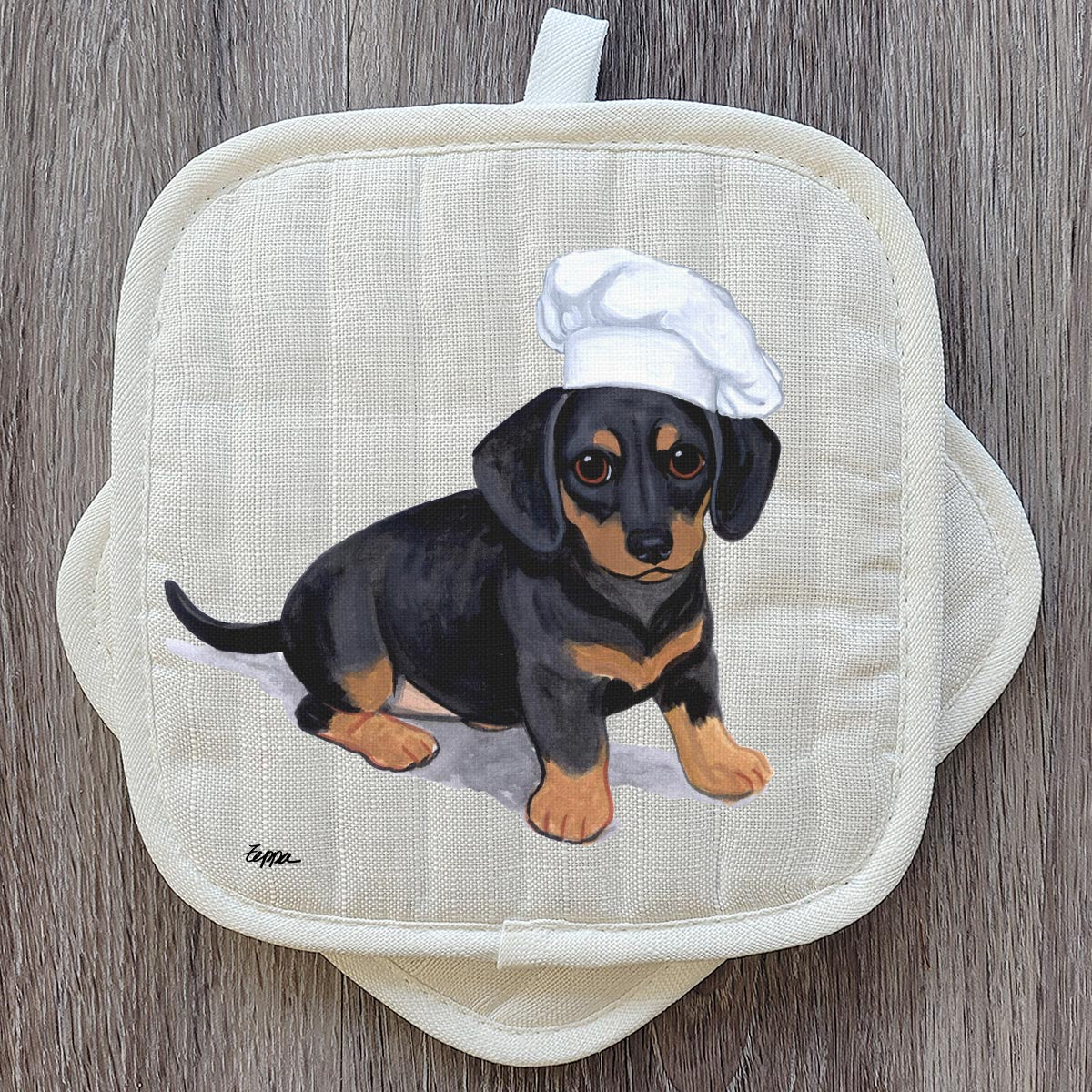 Dachshund Pot Holder Set