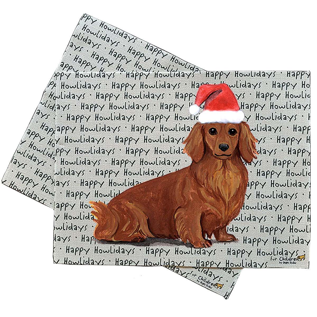 Dachshund Howliday Placemats