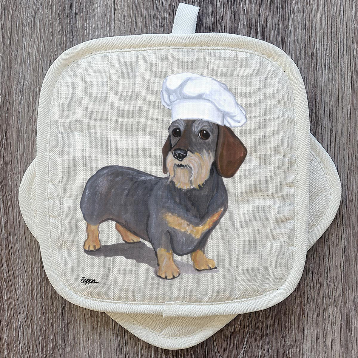 Dachshund Pot Holder Set