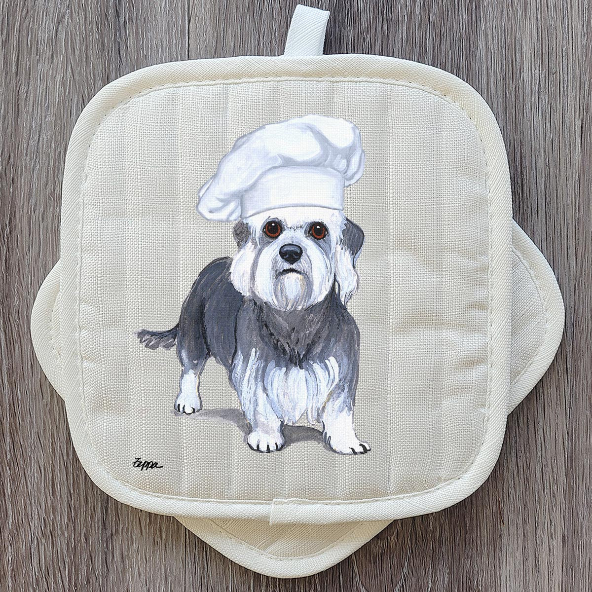 Dandi Dinmont Terrier Pot Holders