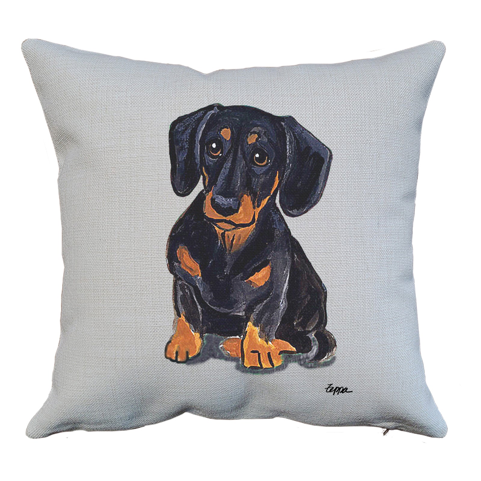 Dachshund Throw Pillow