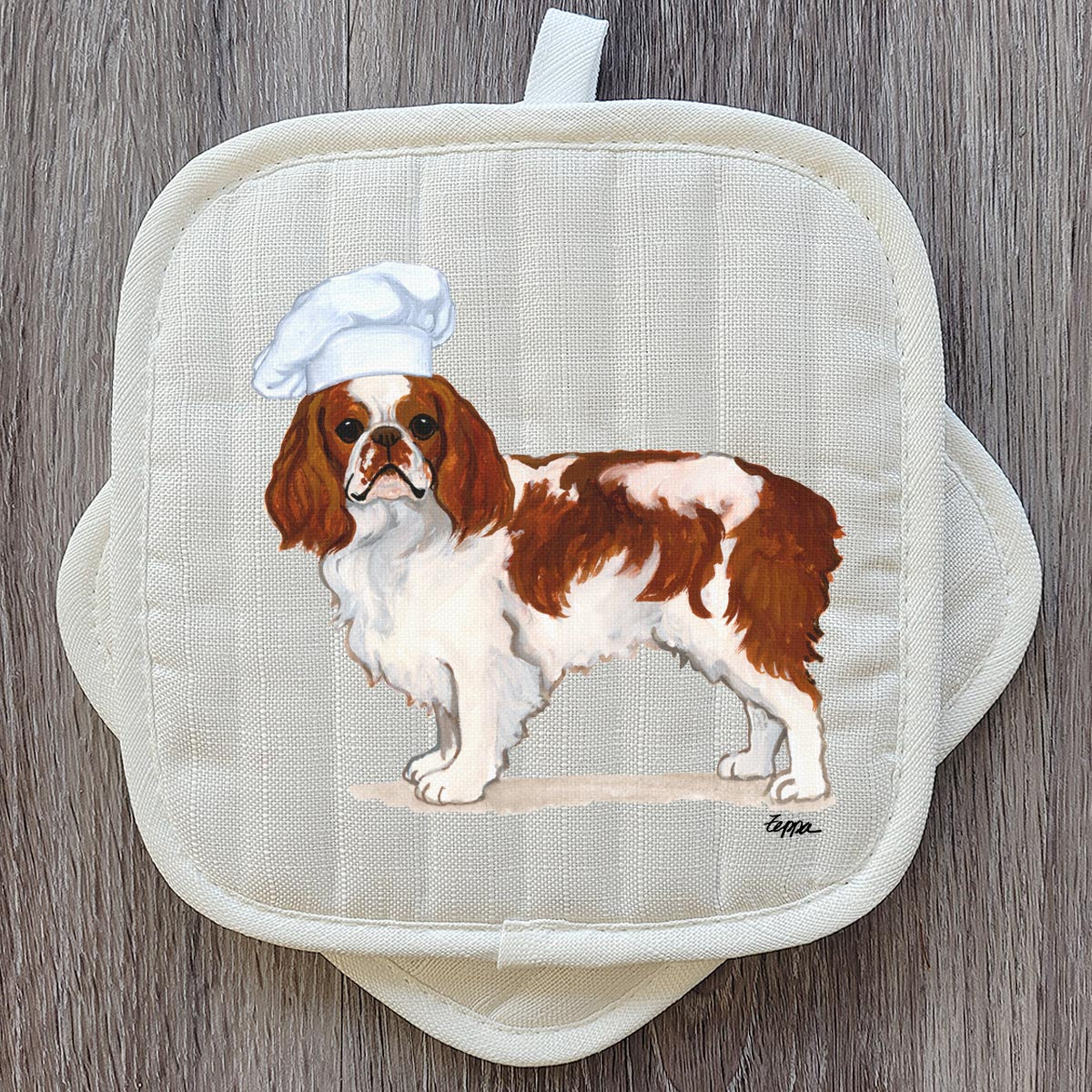 English Toy Spaniel Pot Holder Set