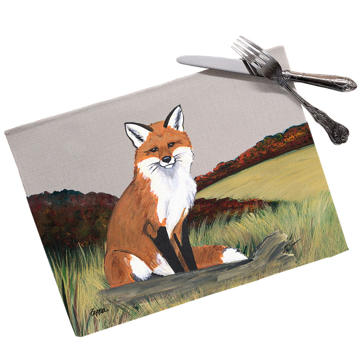 Sitting Fox Scenic Placemats