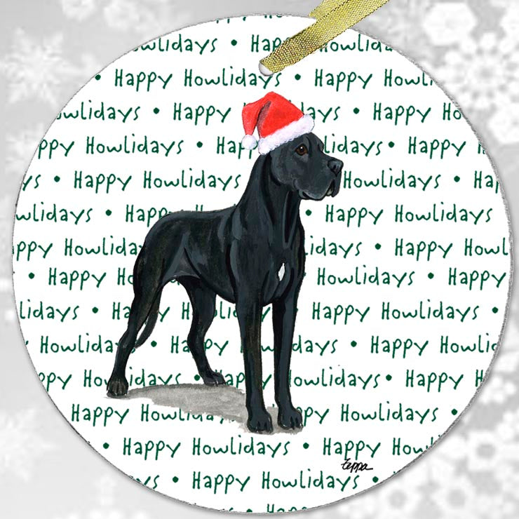 Great Dane Christmas Ornament