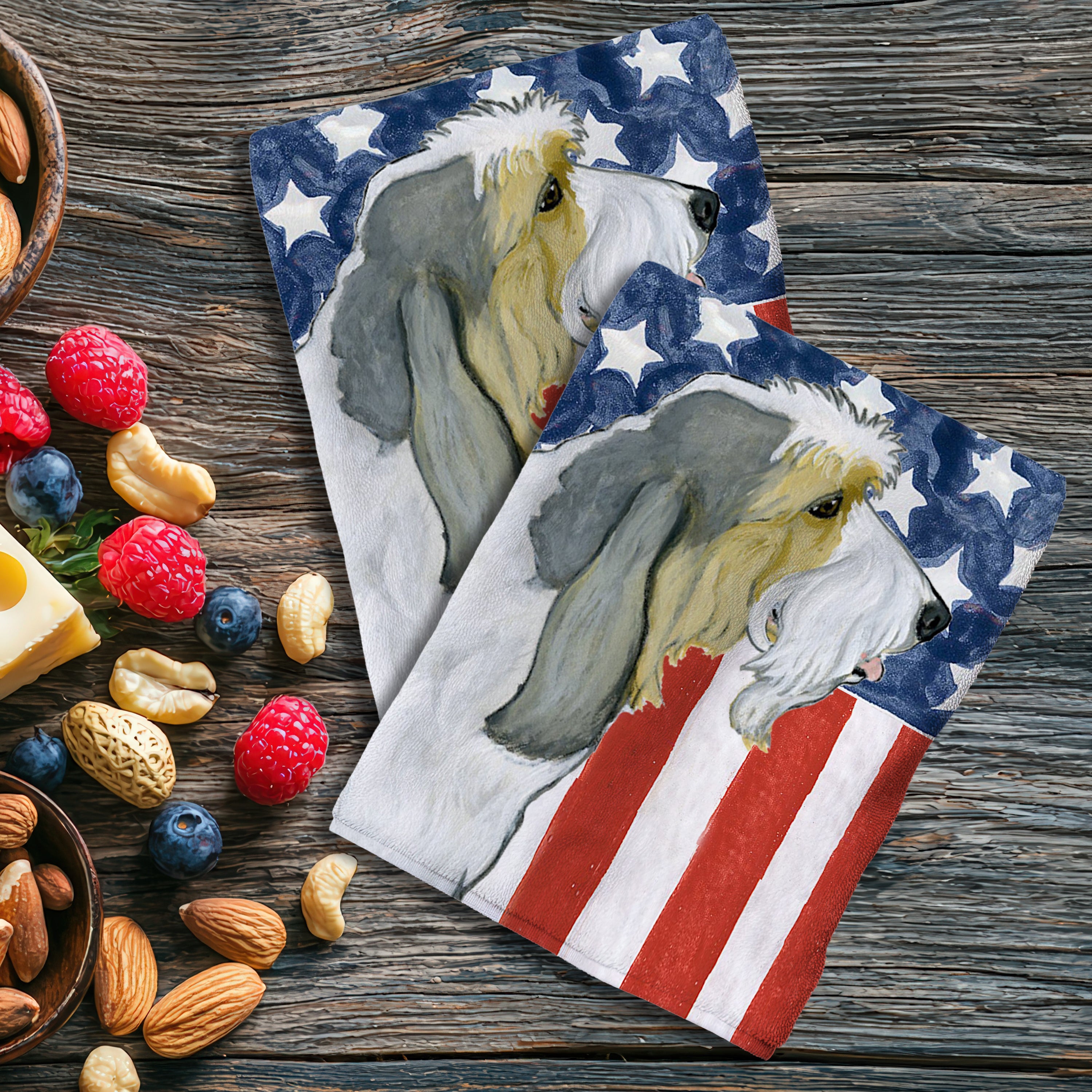 Grand Basset Griffon Vendeen Americana Kitchen Towel Set