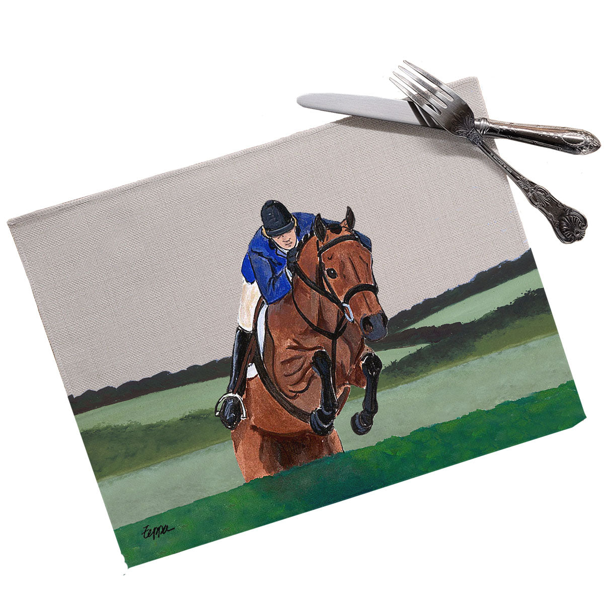 Hunter Jumper Scenic Placemats