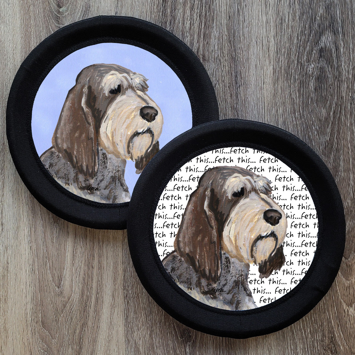 Italian Spinone FotoFrisby Flying Disk Dog Toy