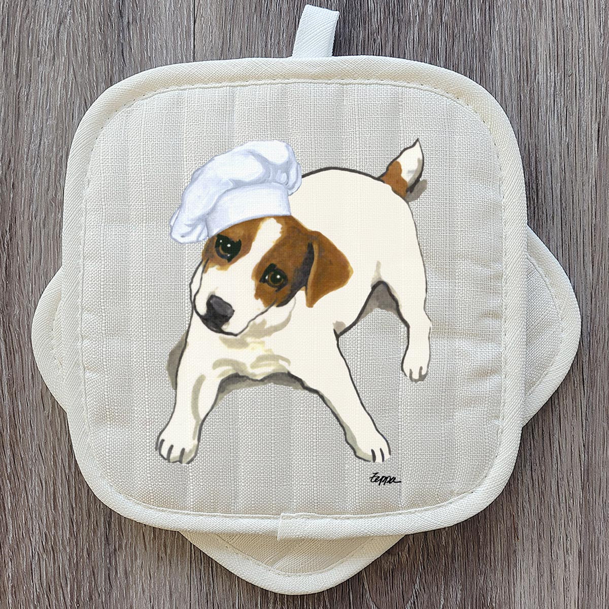 Jack Russell Terrier Pot Holder Set