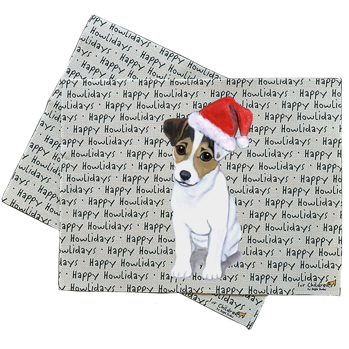 Jack Russell Terrier Howliday Placemats