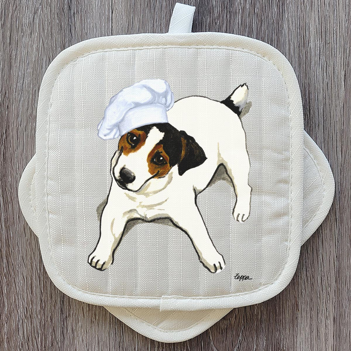 Jack Russell Terrier Pot Holder Set