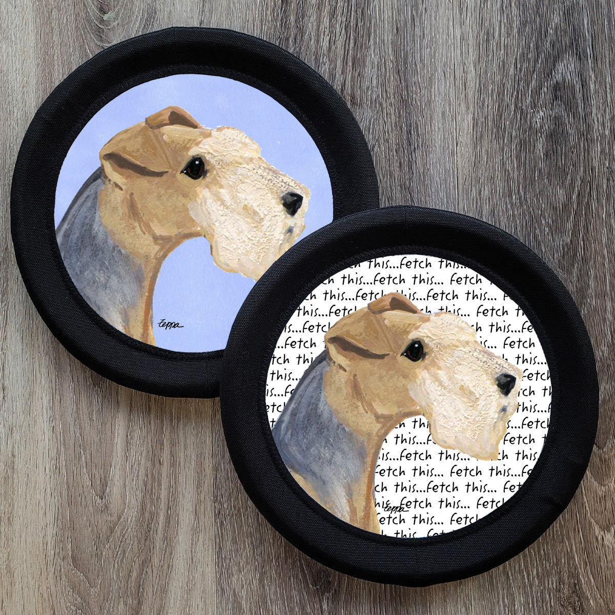 Lakeland Terrier FotoFrisby Flying Disk Dog Toy