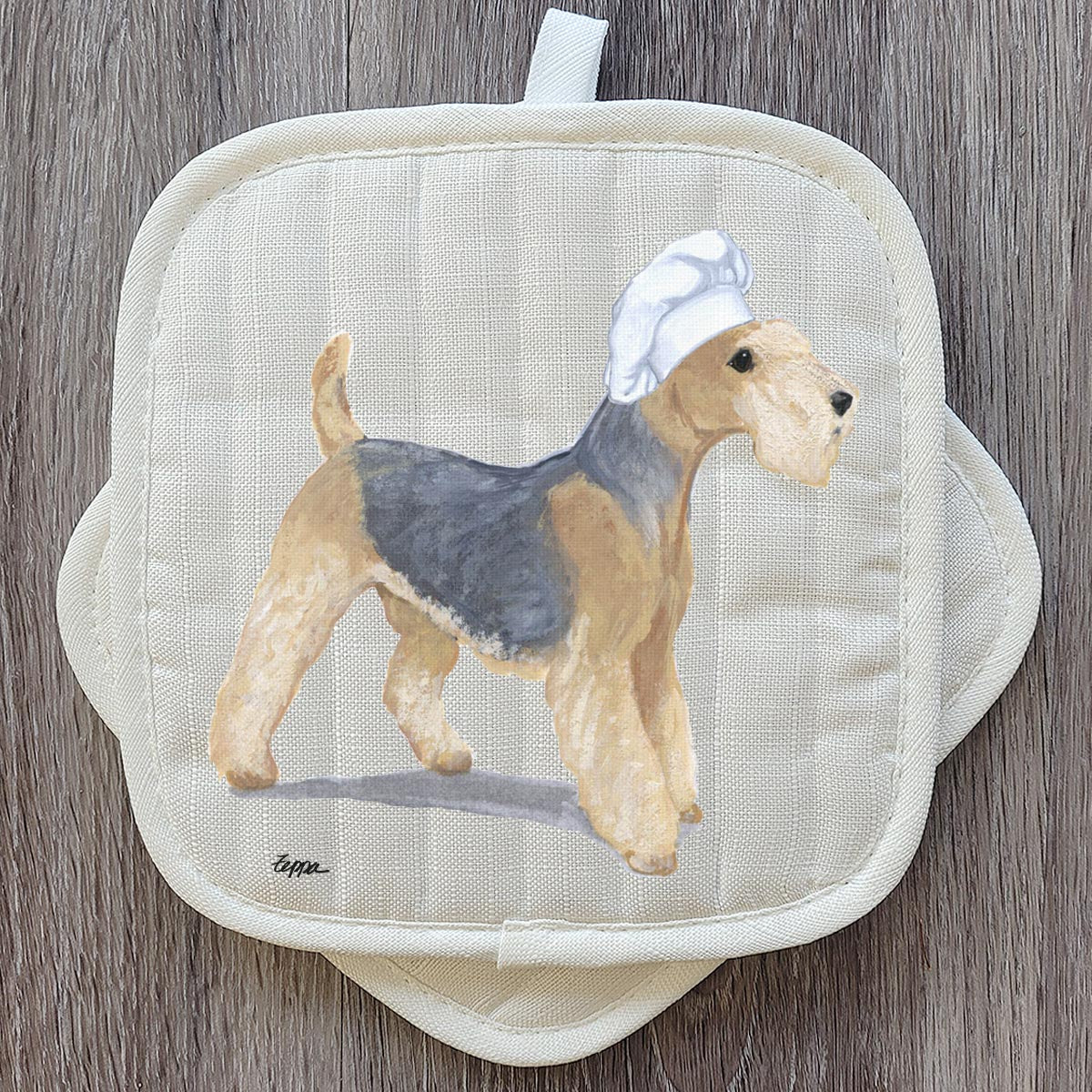 Lakeland Terrier Pot Holder Set