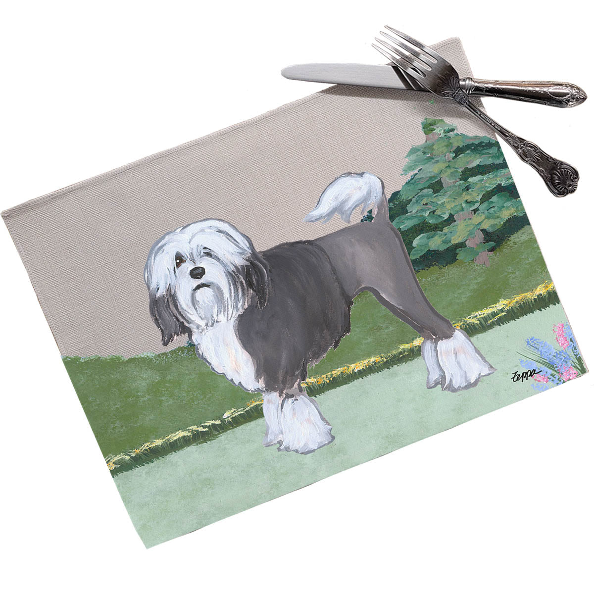 Lowchen Scenic Placemats