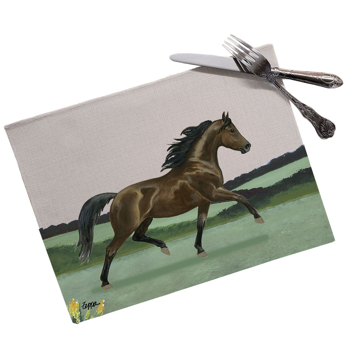 Morgan Horse Scenic Placemats