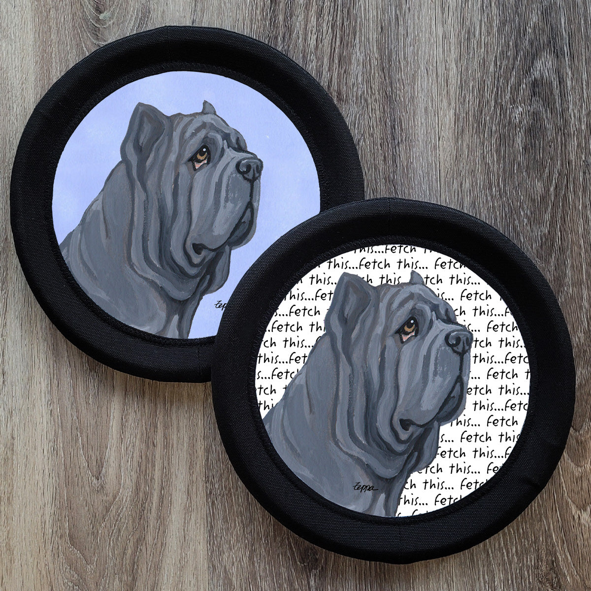 Neopolitan Mastiff FotoFrisby Flying Disk Dog Toy