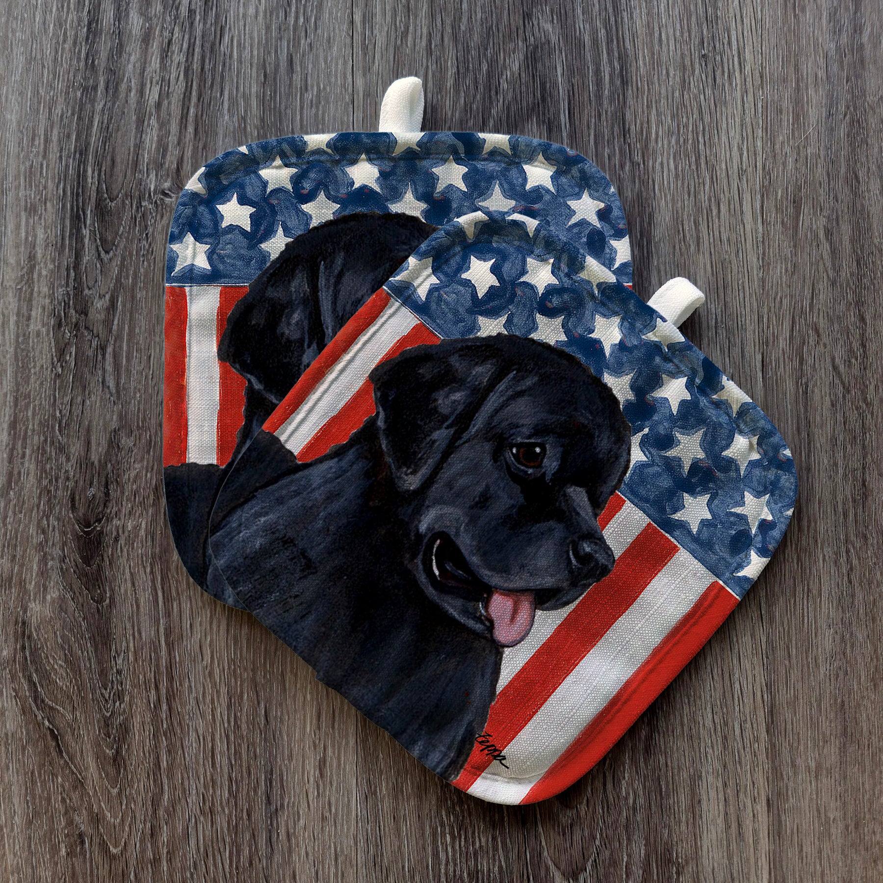 Newfoundland Americana Pot Holders