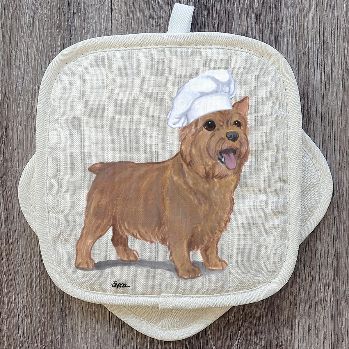 Norwich Terrier Pot Holder Set