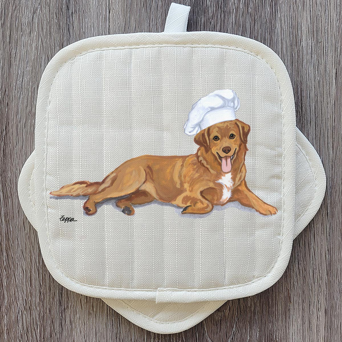 Nova Scotia Duck Tolling Retriever Pot Holder Set