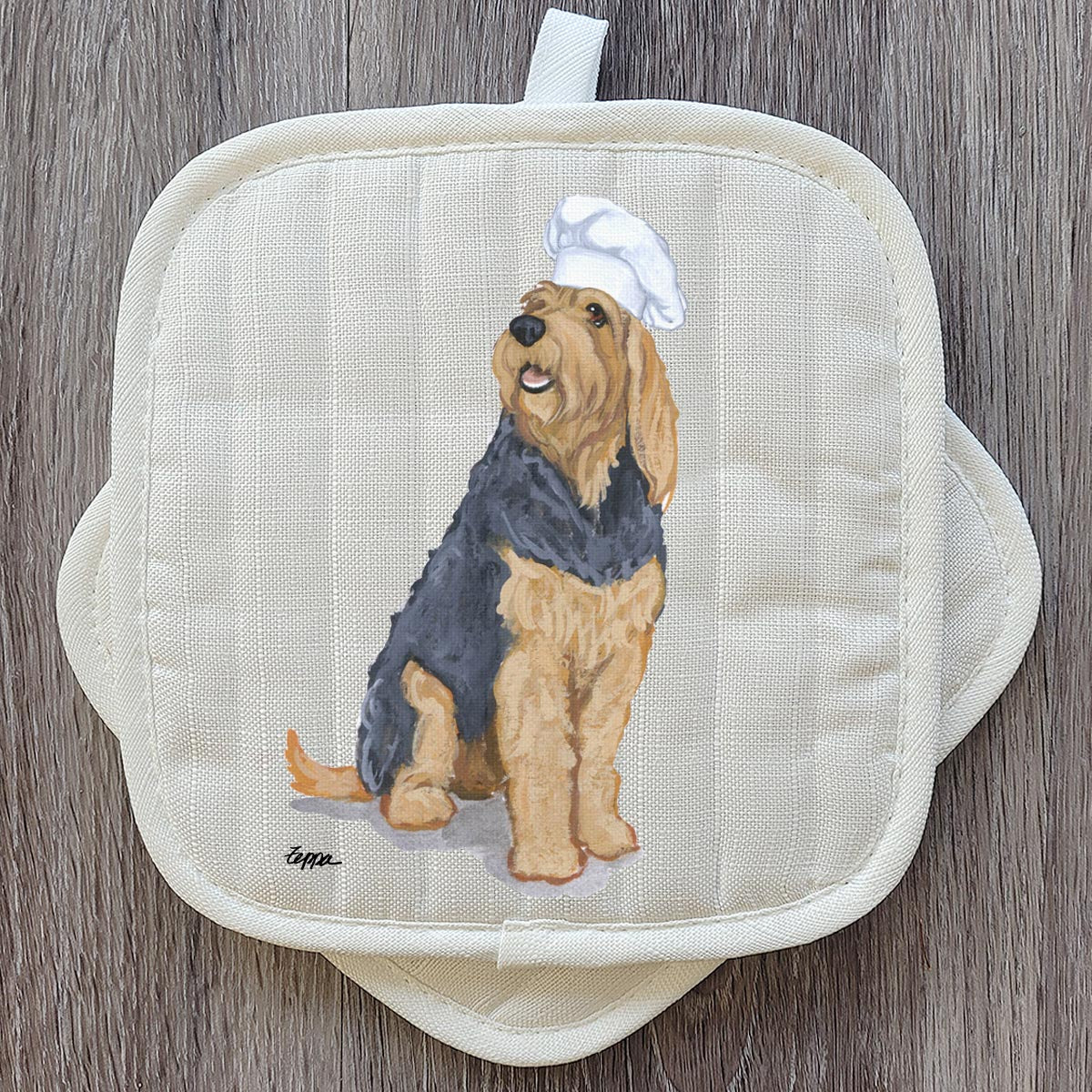 Otterhound Pot Holder Set