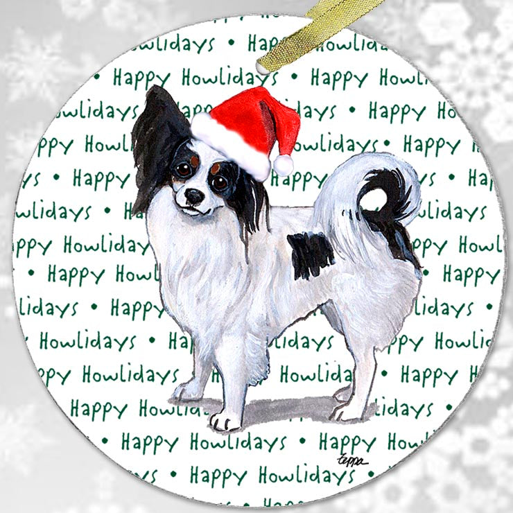Papillon Christmas Ornaments