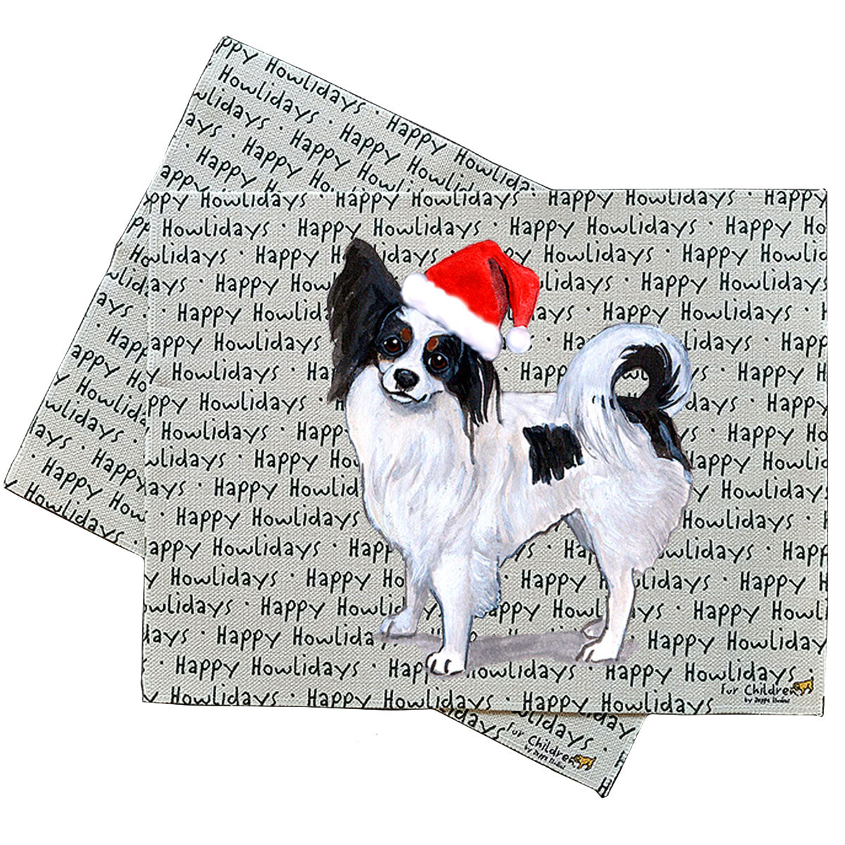 Papillon Howliday Placemats