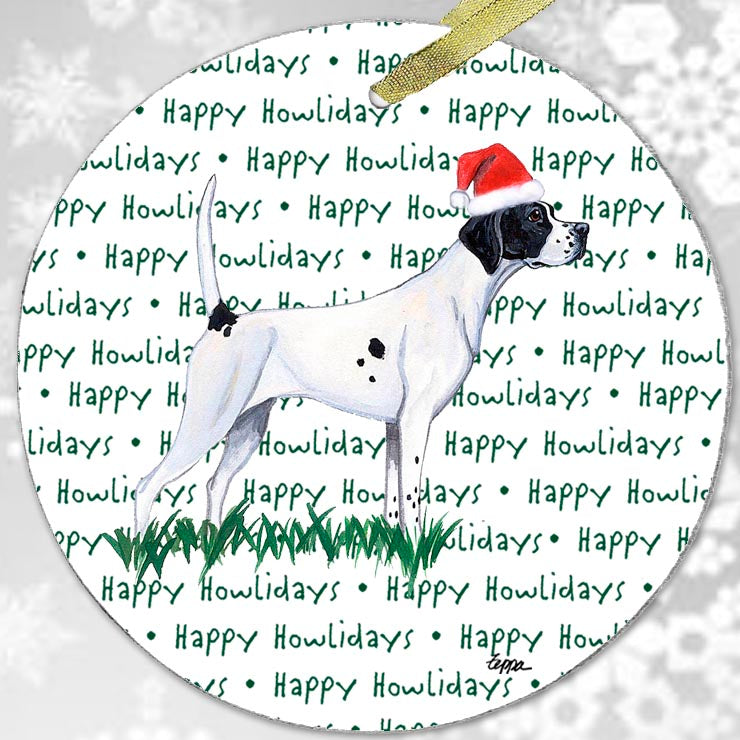 Pointer Christmas Ornaments