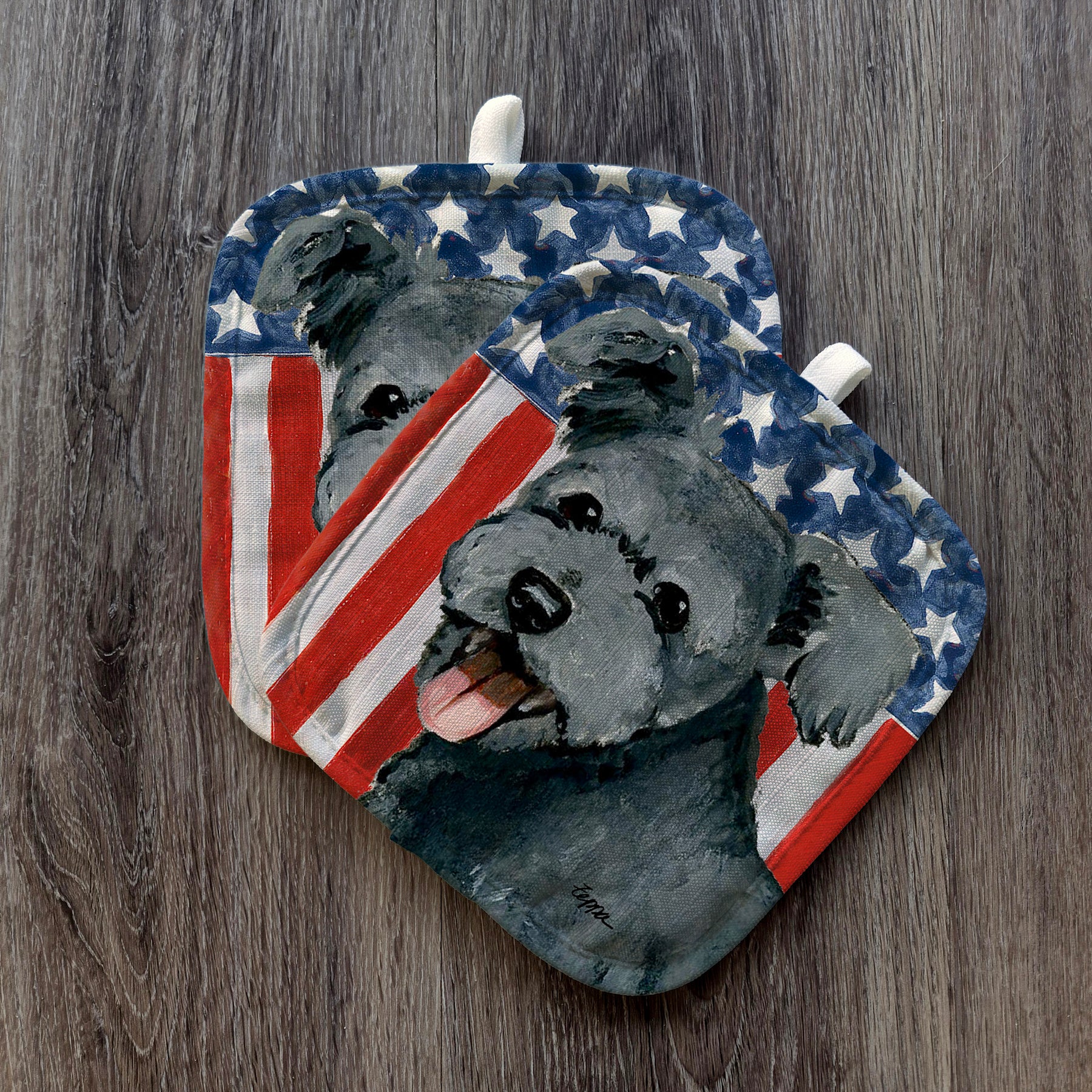 Pumi Americana Pot Holders