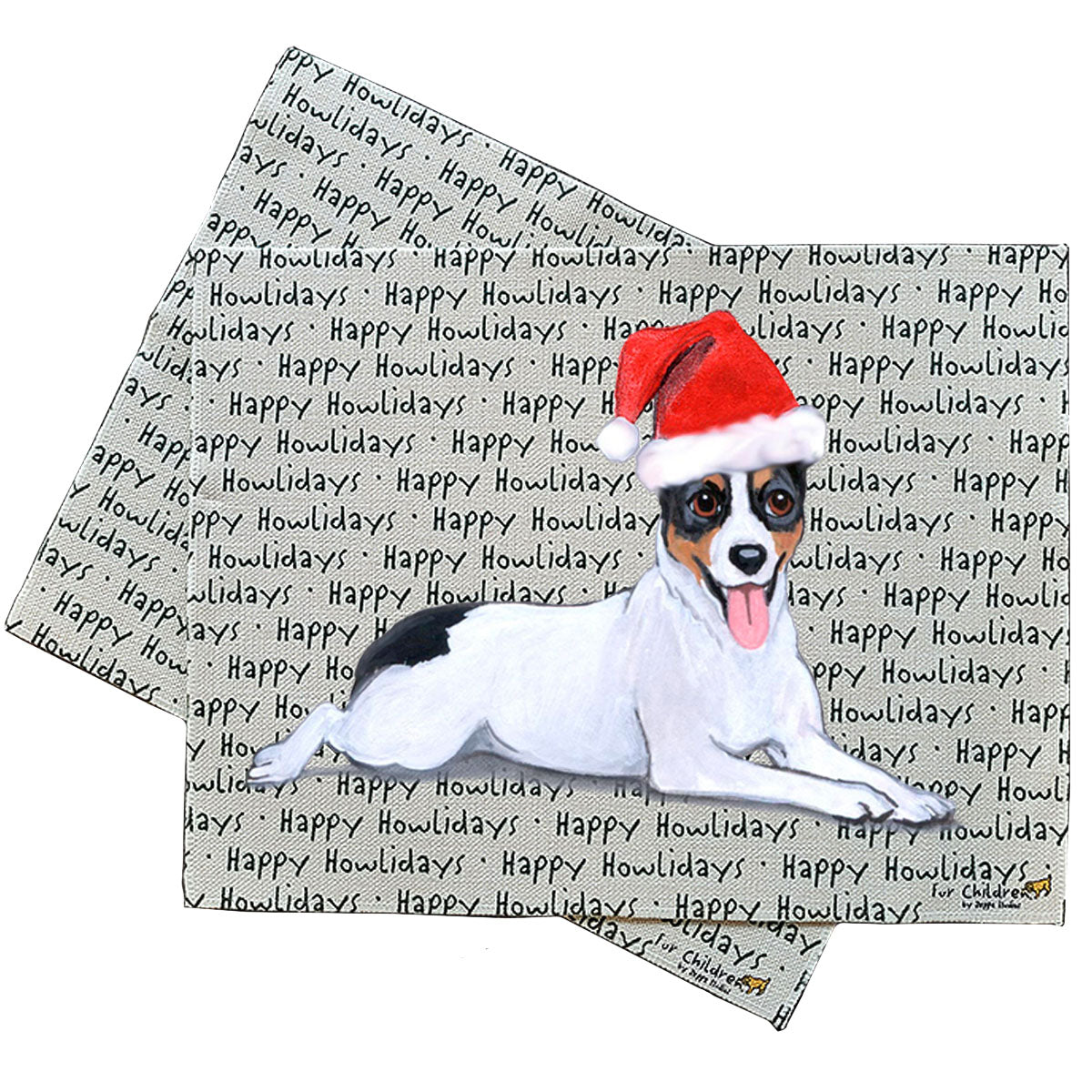 Rat Terrier Howliday Placemats