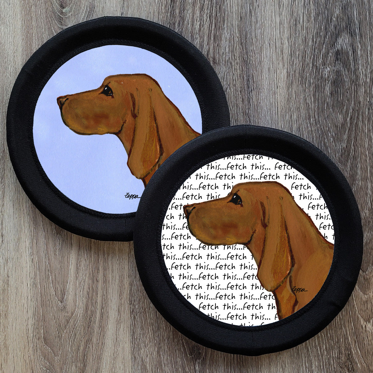 Redbone Coonhound FotoFrisby Flying Disk Dog Toy