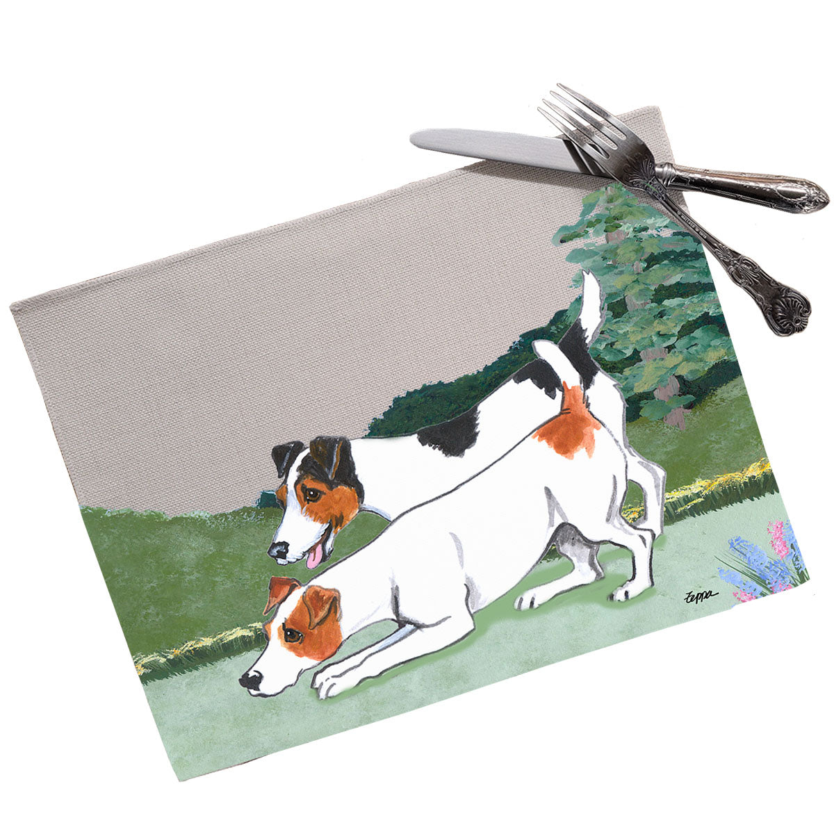 Jack Russell Terrier Scenic Placemats