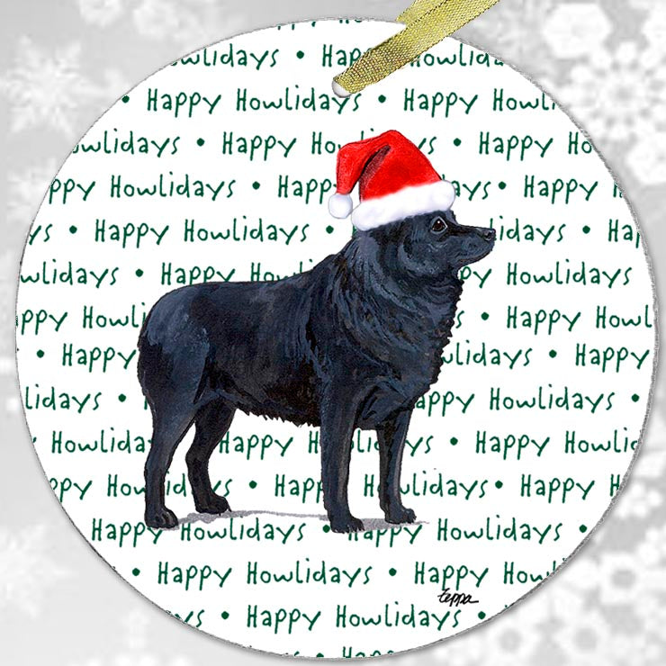 Schipperke Christmas Ornaments