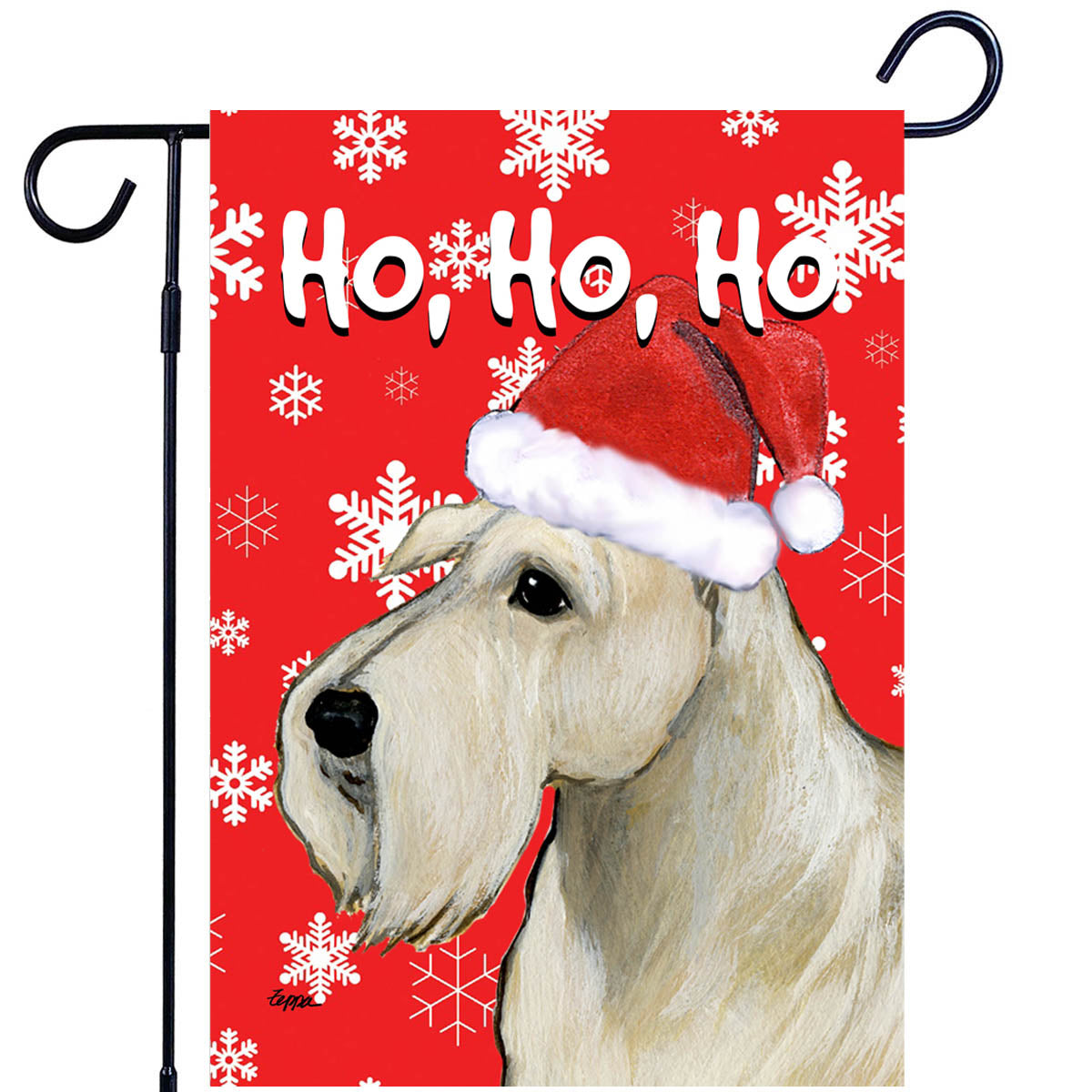 Scottish Terrier Ho Ho Ho Garden Flag