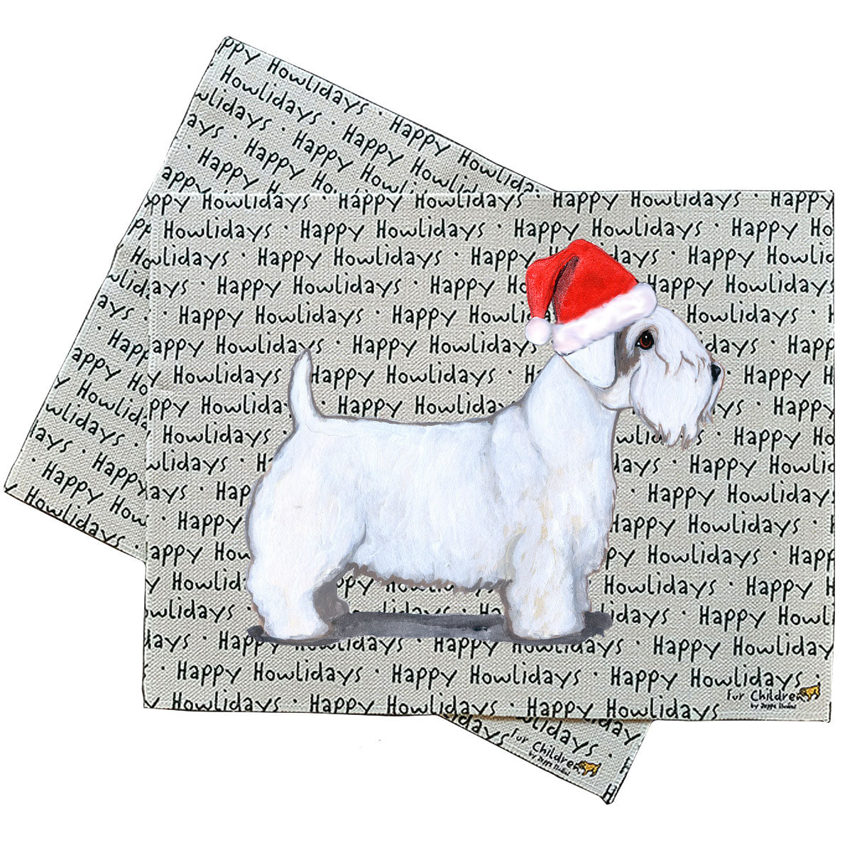 Sealyham Terrier Howliday Placemats