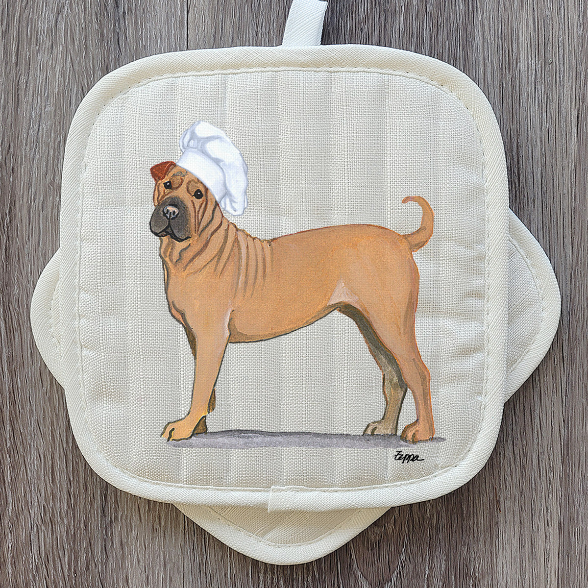 Sharpei Pot Holder Set