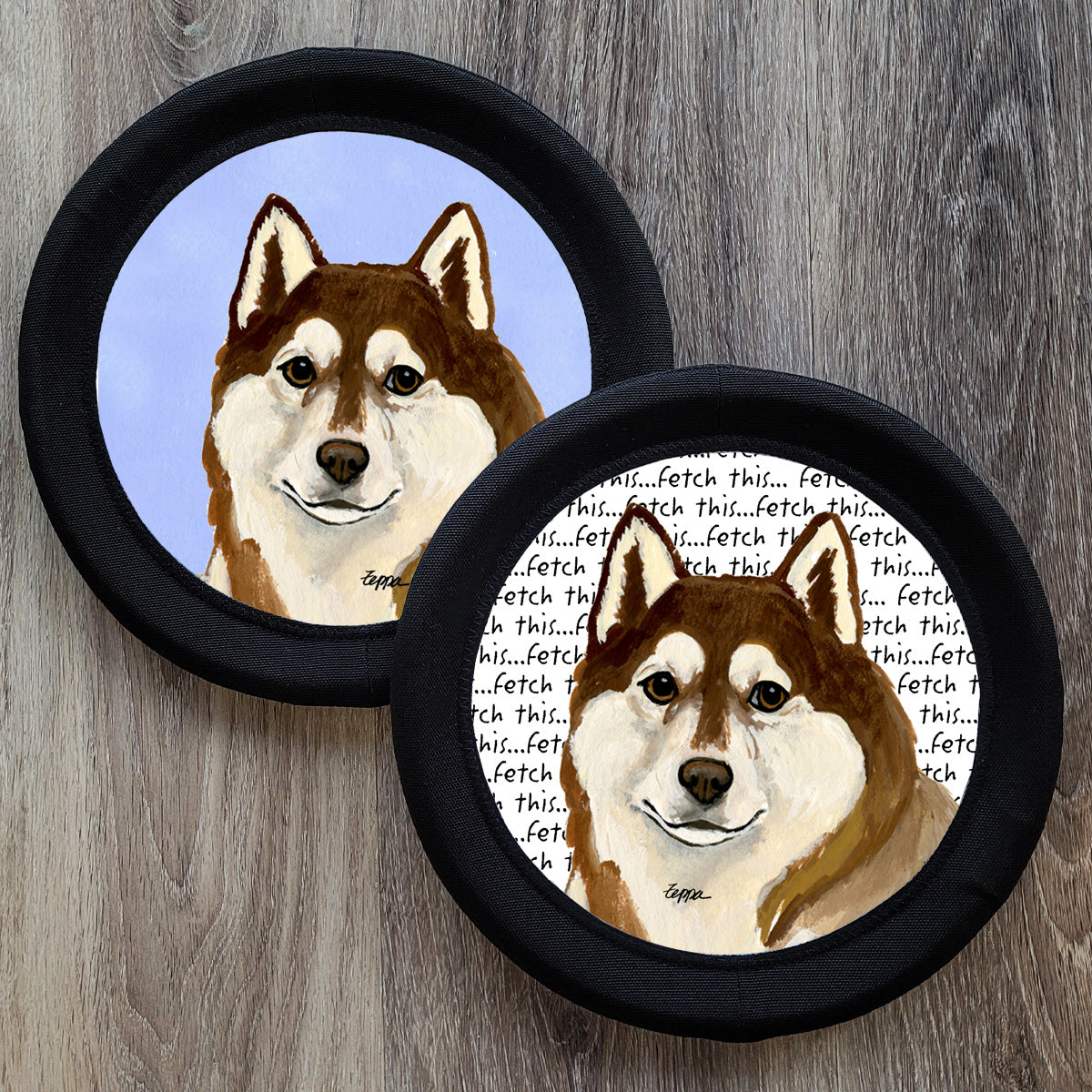 Siberian Husky FotoFrisby Flying Disk Dog Toy