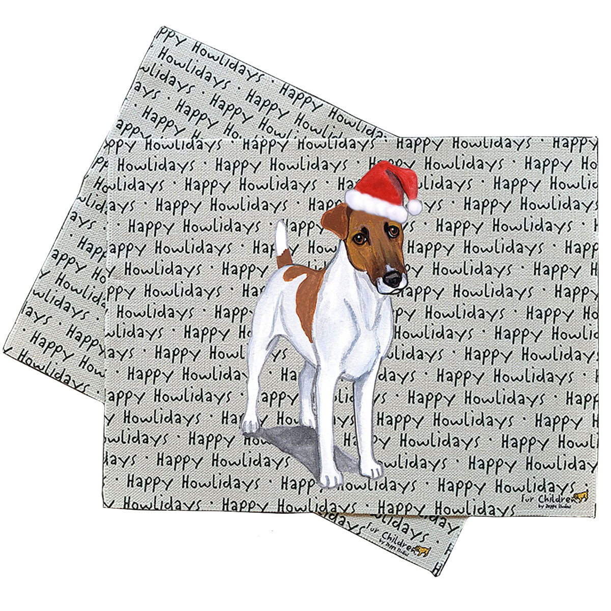 Smooth Fox Terrier Howliday Placemats