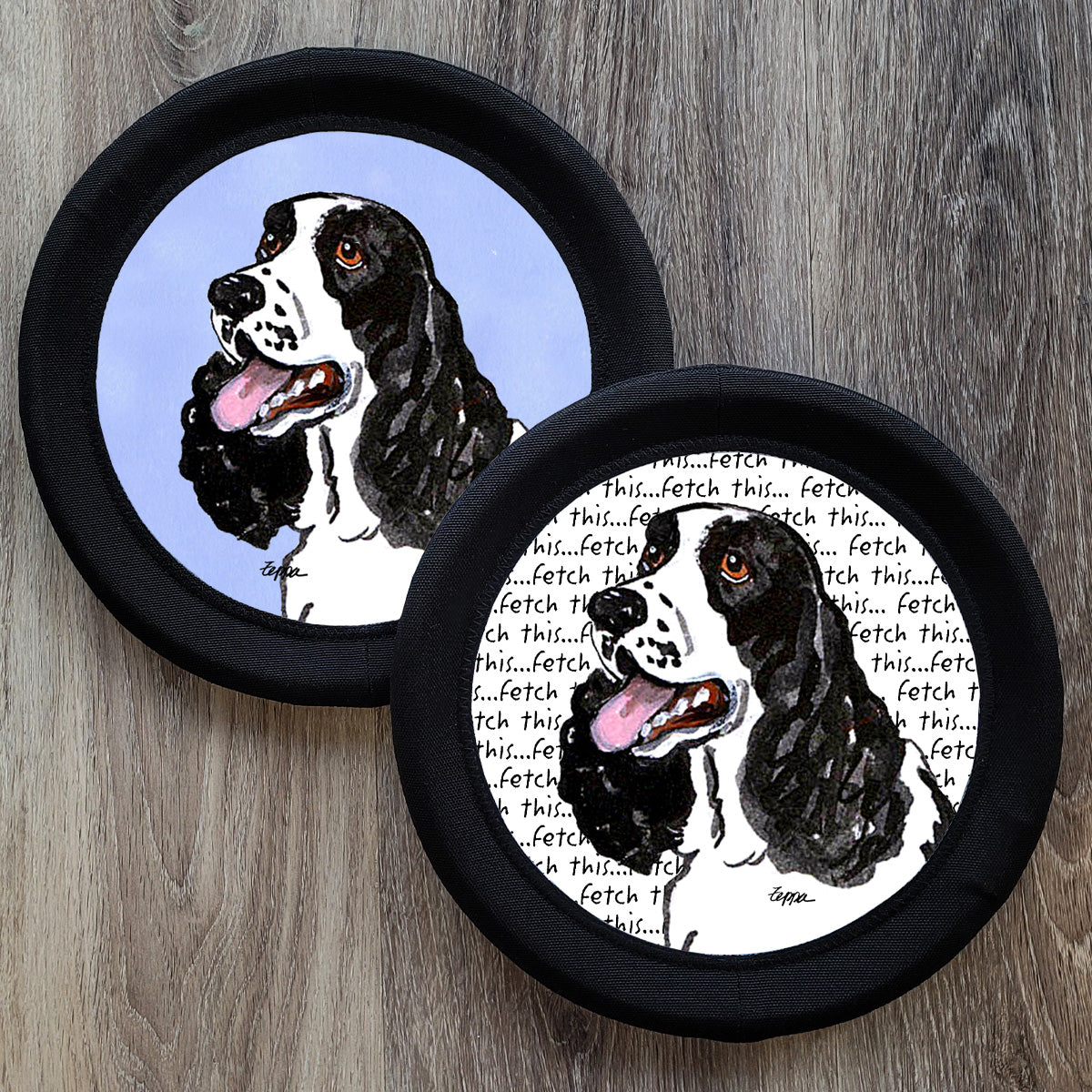 Springer Spaniel FotoFrisby Flying Disk Dog Toy