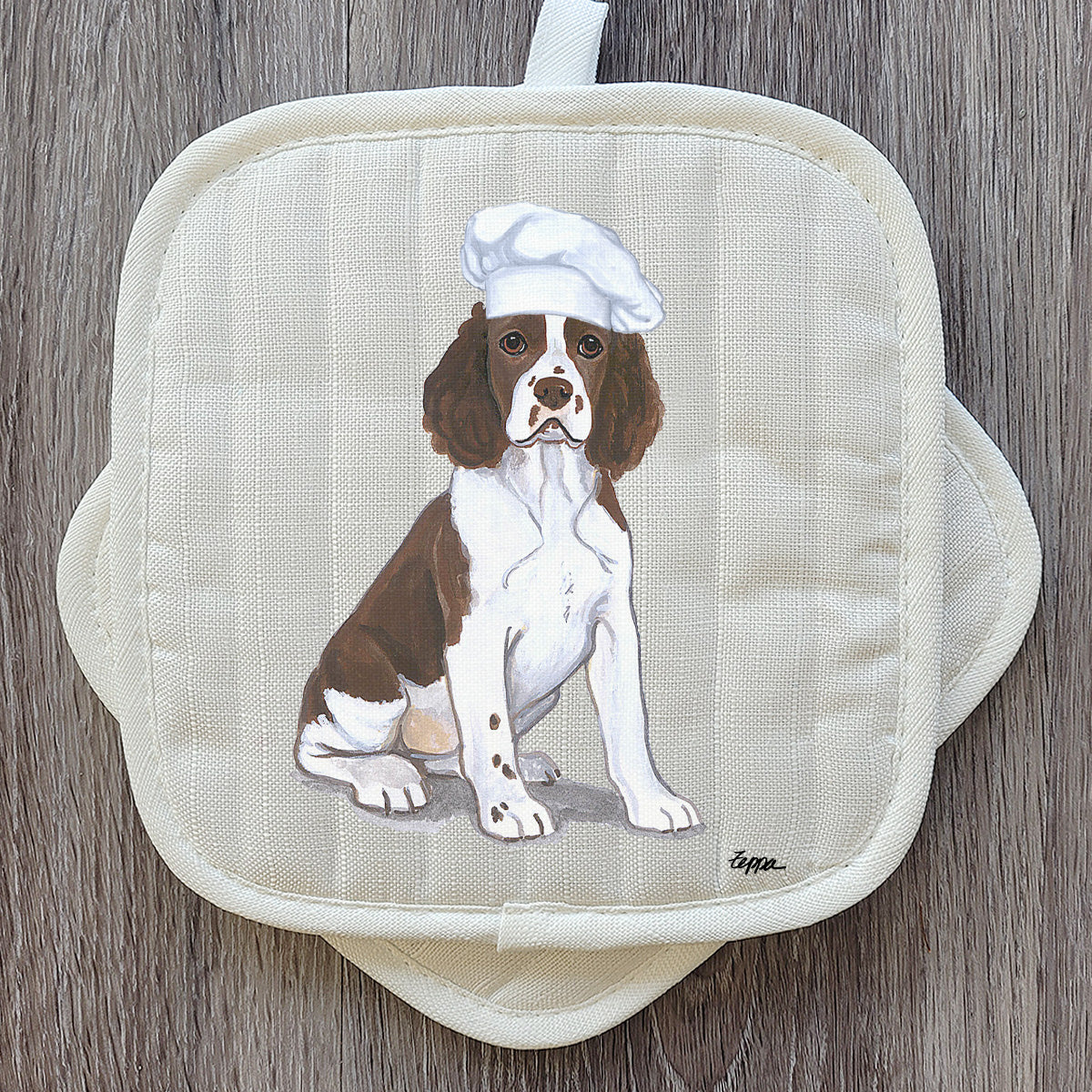 Springer Spaniel Puppy Pot Holder Set