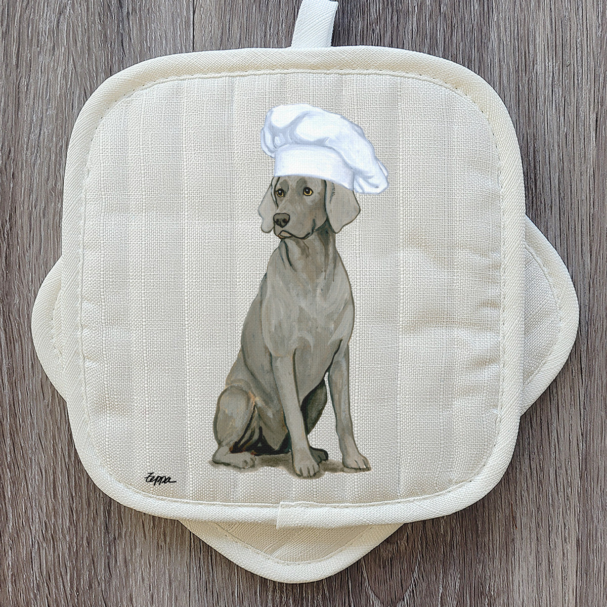 Weimaraner Pot Holder Set