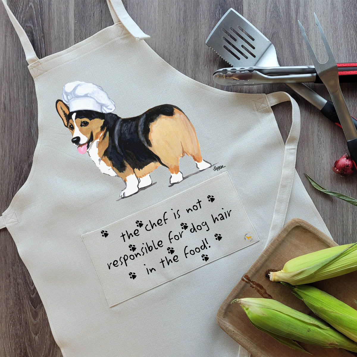 Pembroke Welsh Corgi Apron