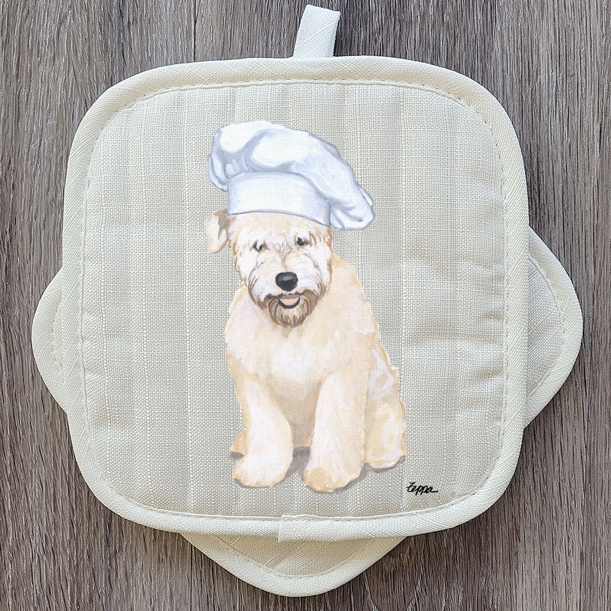 Wheaten Terrier Pot Holder Set