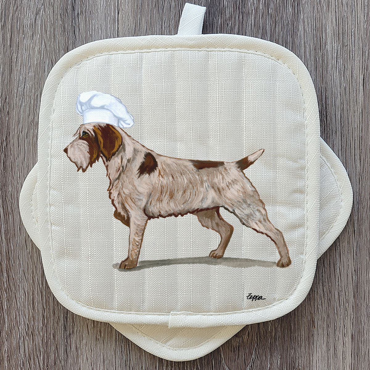 Wirehaired Pointing Griffon Pot Holder Set